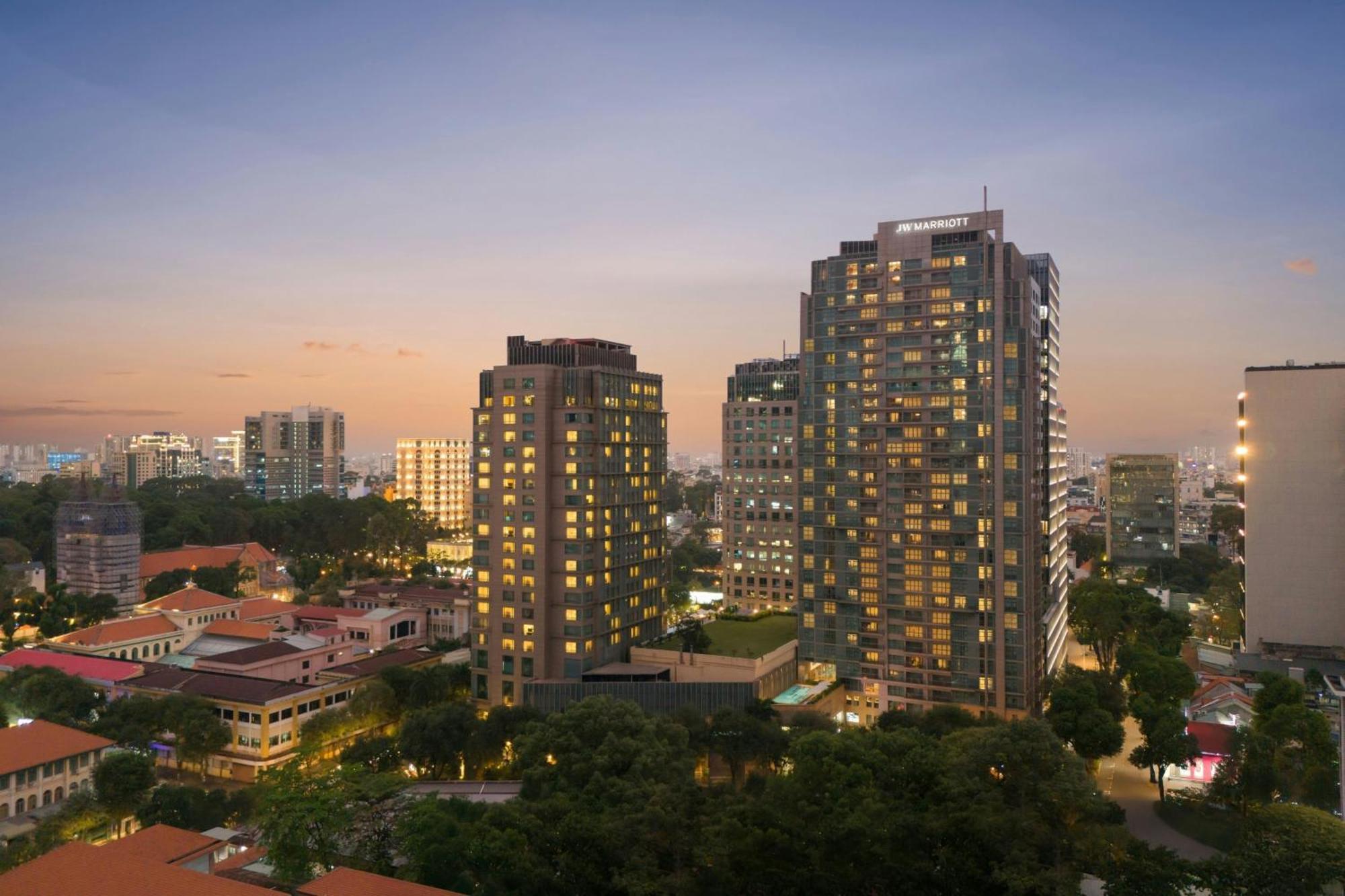 Jw Marriott Hotel And Suites Saigon Ho Şi Min Dış mekan fotoğraf